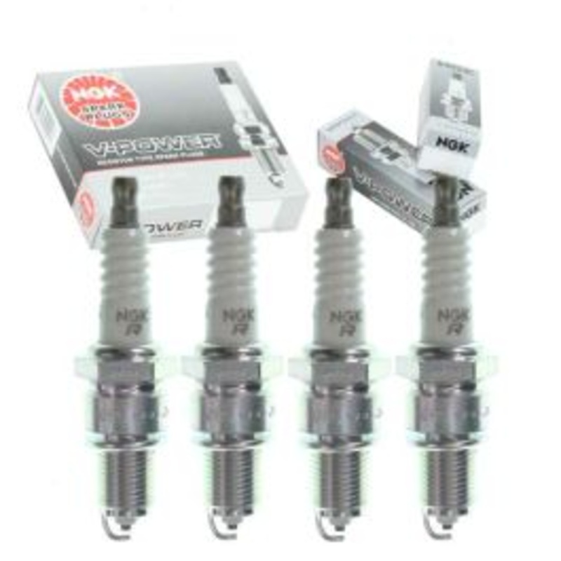 4 pc NGK V-Power Spark Plugs for 1982-1985 GMC S15 1.9L L4