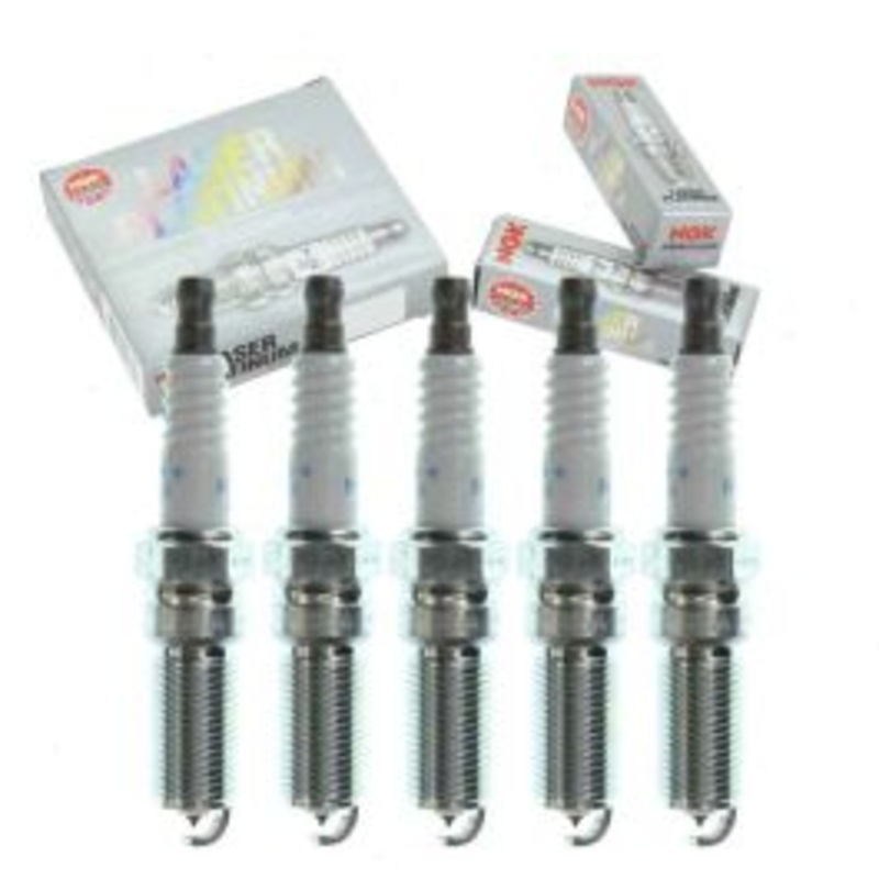 5 pc NGK Laser Platinum Spark Plugs for 2007-2009 Hummer H3 3.7L L5