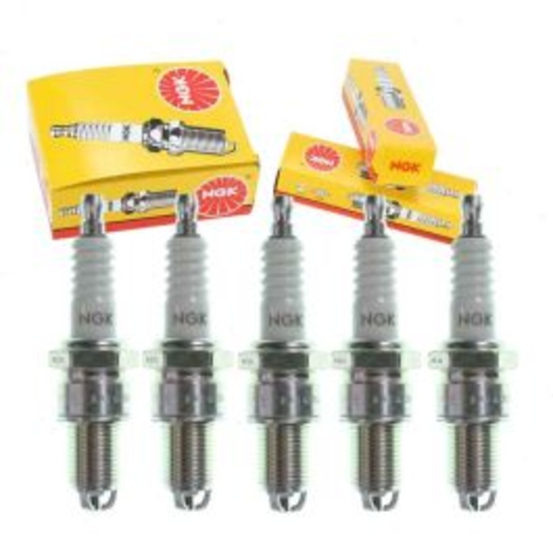 5 pc NGK Standard Spark Plugs for 1988-1991 Audi 90 2.3L L5