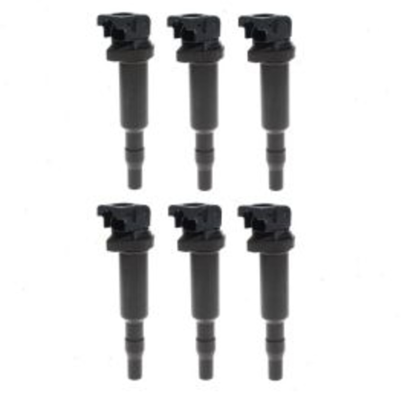 6 pc Hitachi Ignition Coils for 2001-2002 BMW Z3 3.2L L6
