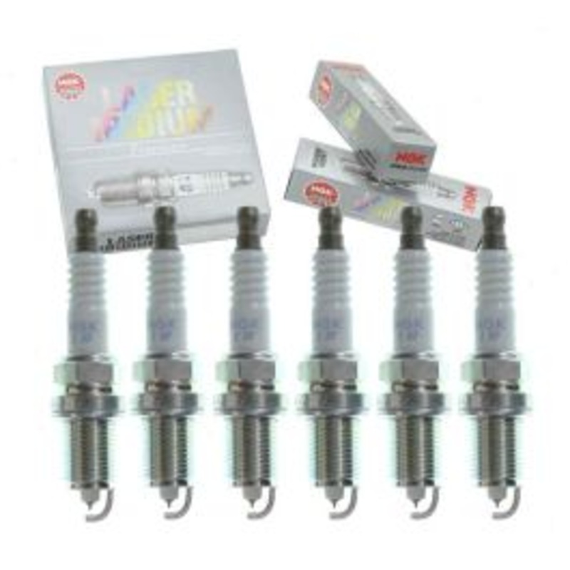 6 pc NGK Laser Iridium Spark Plugs for 2003 Acura CL 3.2L V6