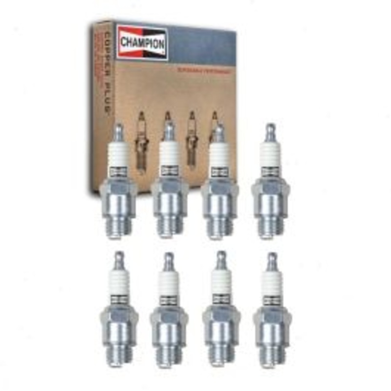 8 pc Champion Industrial Spark Plugs for 1930-1931 DeSoto Model CF 3.4L 3.6L L8