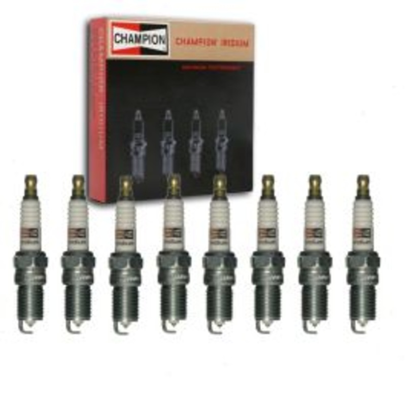 8 pc Champion Iridium Spark Plugs for 1996-1999 Chevrolet C1500 Suburban 5.7L V8