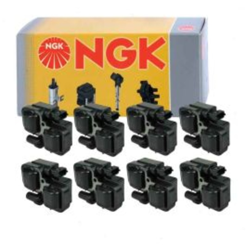 8 pc NGK Ignition Coils for 2000-2006 Mercedes-Benz CL500 5.0L V8