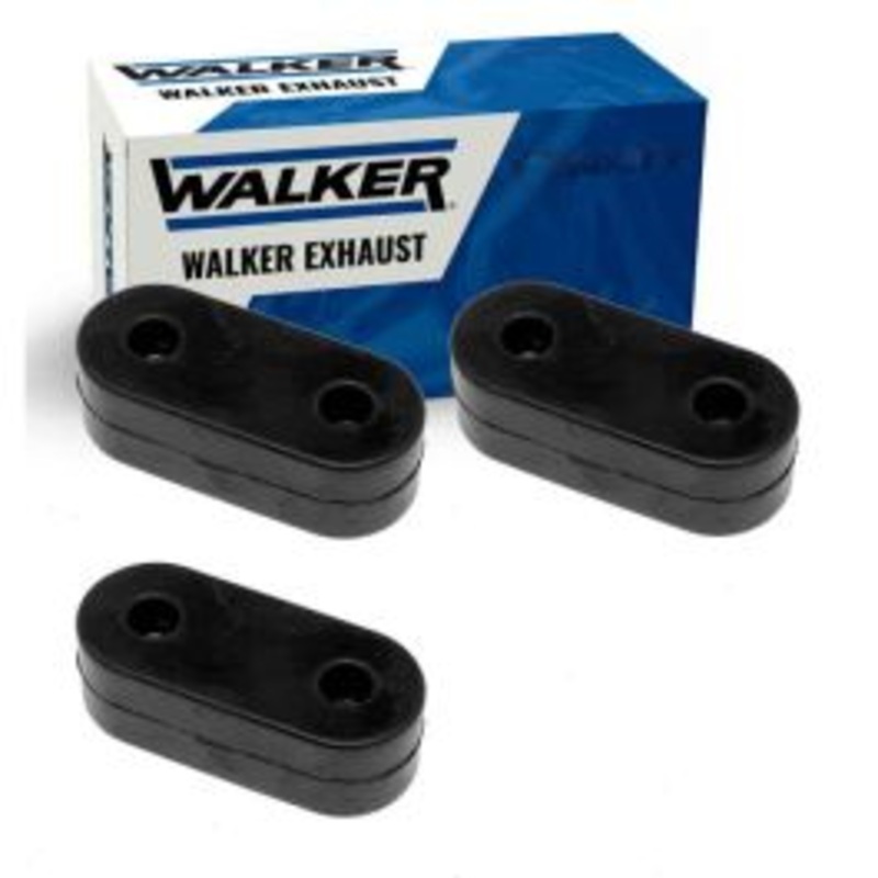 3 pc Walker Muffler Exhaust System Insulators for 2016-2017 GMC Terrain 3.6L V6
