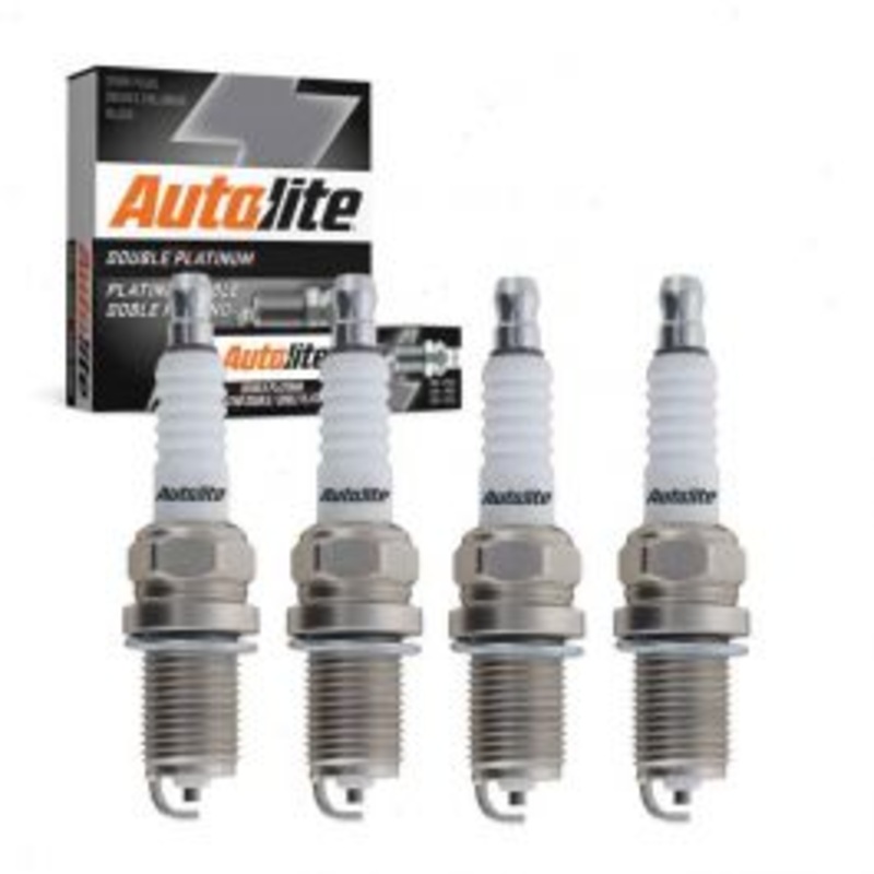 4 pc Autolite Double Platinum Spark Plug for 1990-2007 Honda Accord 2.2L