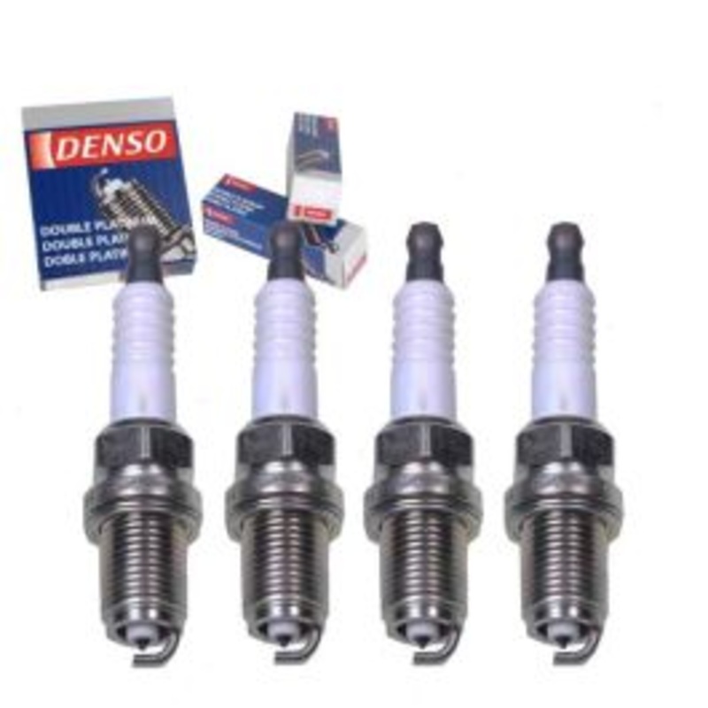4 pc DENSO Double Platinum Spark Plugs for 2000-2014 Audi TT Quattro 1.8L 2.0L L4