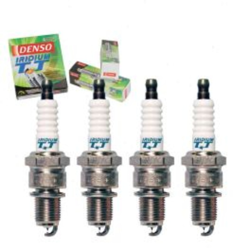 4 pc DENSO Iridium TT Spark Plugs for 1975-1982 Chevrolet LUV 1.8L L4