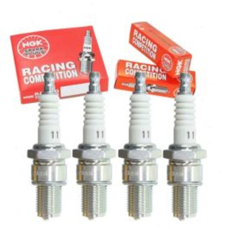 4 pc NGK Racing 2773 R6061-11 Spark Plugs