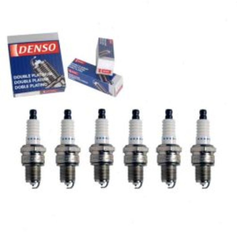 6 pc DENSO Double Platinum Spark Plugs for 1988-1999 Dodge Grand Caravan 3.0L 3.8L V6