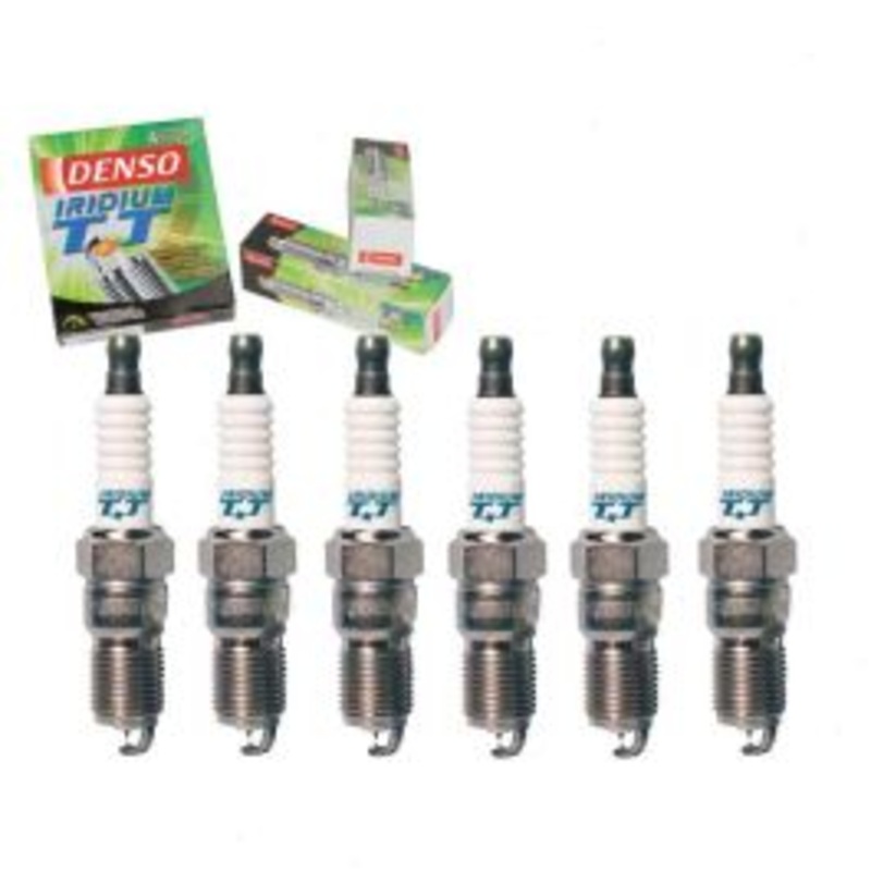 6 pc DENSO Iridium TT Spark Plugs for 1997-2002 Ford E-150 Econoline 4.2L V6