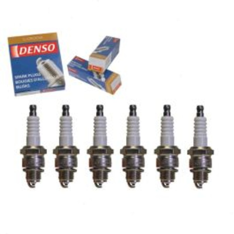 6 pc DENSO Standard U-Groove 3070 W20FPR-U Spark Plugs