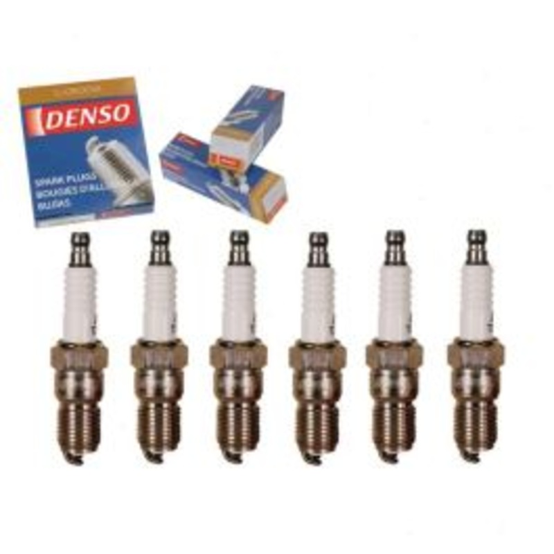 6 pc DENSO Standard U-Groove Spark Plugs for 1981-1983 DeLorean DMC 12 2.9L V6