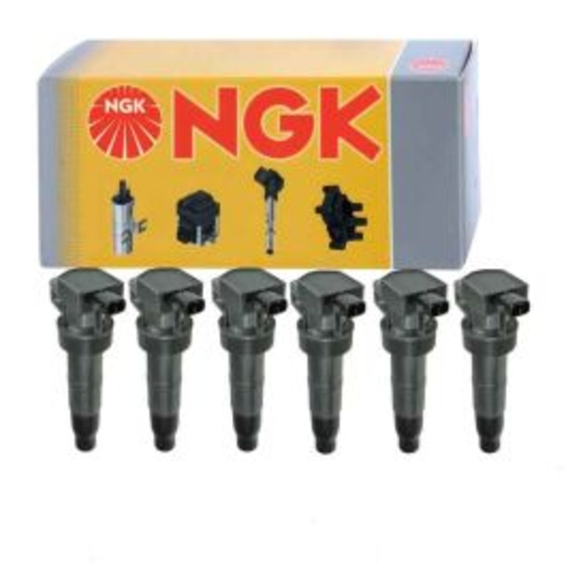 6 pc NGK Ignition Coils for 2006-2010 Hyundai Sonata 3.3L V6