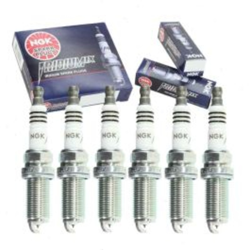6 pc NGK Iridium IX Spark Plugs for 2006-2009 Saab 9-3 2.8L V6
