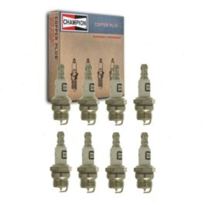8 pc Champion Copper Plus 847 DJ8J Spark Plugs