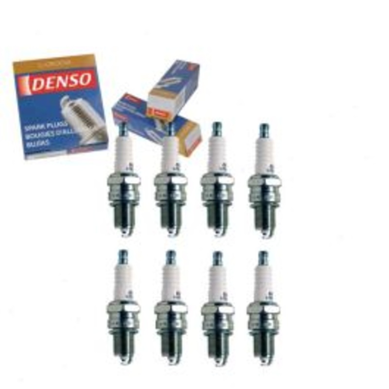 8 pc DENSO Standard U-Groove Spark Plugs for 1972-1981 Jeep CJ5 5.0L V8