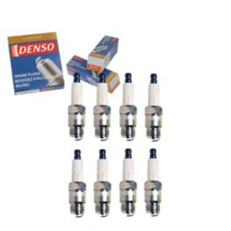 8 pc DENSO Standard U-Groove Spark Plugs for 1975-1980 Chevrolet K20 5.7L 6.6L V8