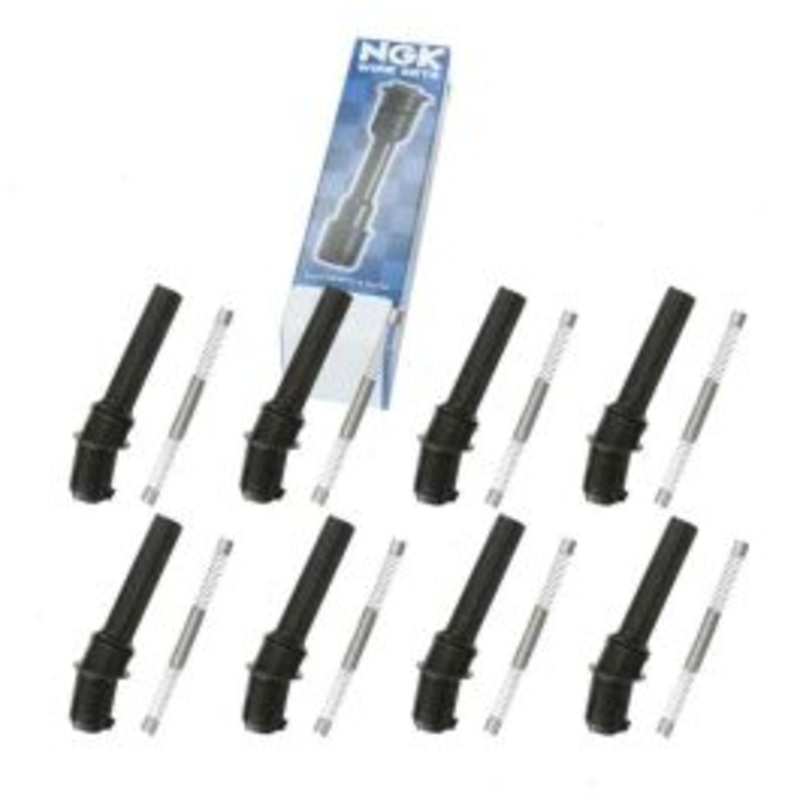 8 pc NGK Ignition Coil Boots for 1998-1999 Lincoln Navigator 5.4L V8