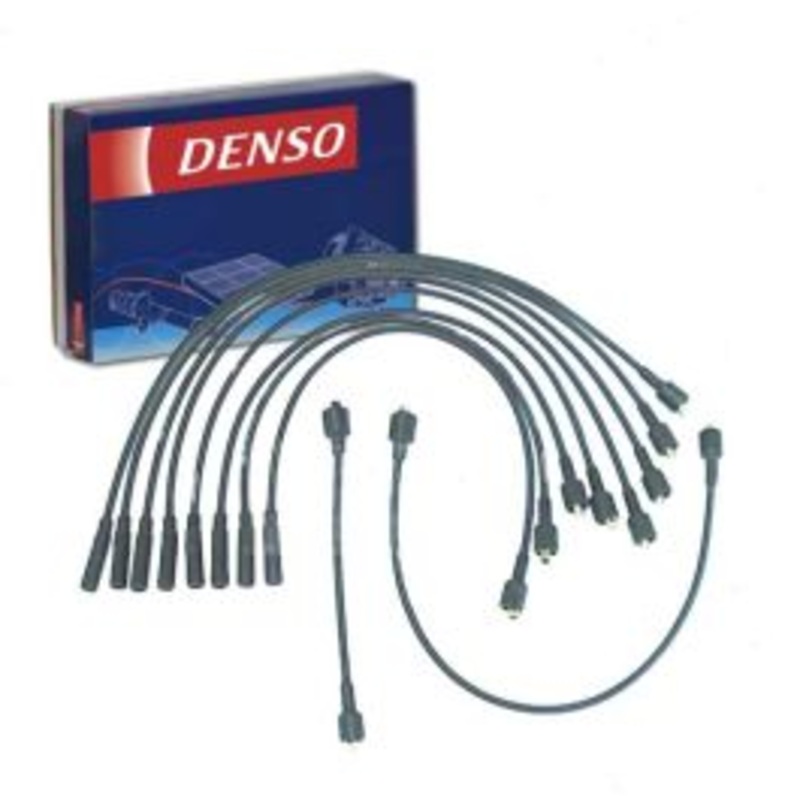 DENSO Spark Plug Wire Set for 1981-1983 Plymouth PB350 5.2L 5.9L V8