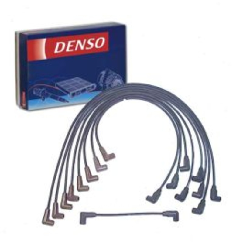 DENSO Spark Plug Wire Set for 1994-1995 Chevrolet K3500 5.7L V8