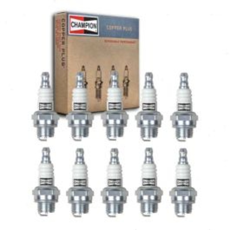 10 pc Champion Copper Plus 843 Spark Plugs