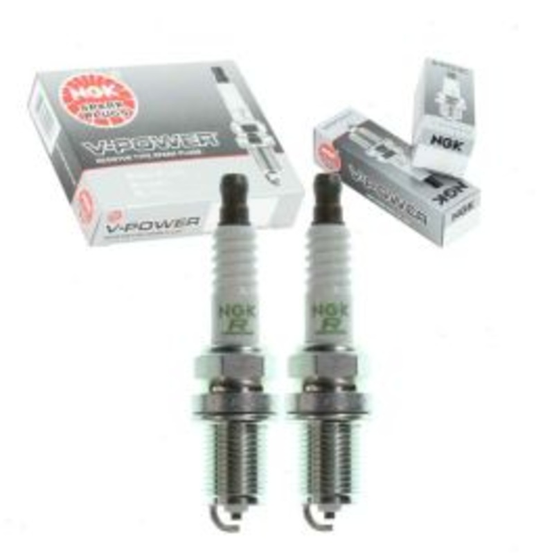 2 pc NGK V-Power 5724 BKR6E-N-11 Spark Plugs