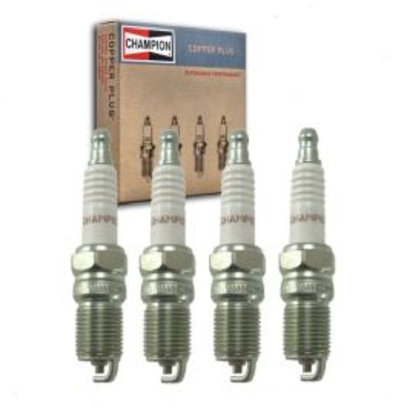 4 pc Champion Copper Plus Spark Plugs for 1975-1984 Mercury Capri 2.3L L4