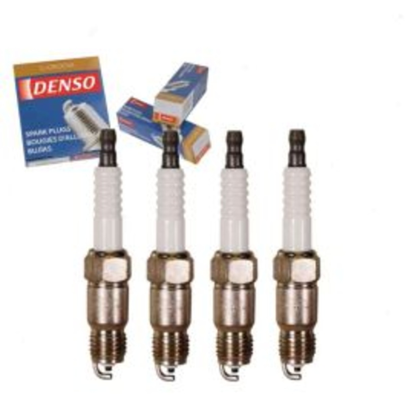 4 pc DENSO Standard U-Groove Spark Plugs for 1982-1986 Oldsmobile Firenza 1.8L 2.0L L4