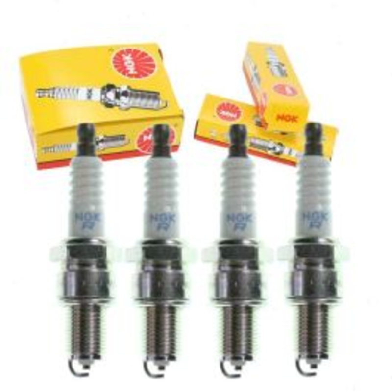 4 pc NGK Standard Spark Plugs for 1986-1989 Subaru RX 1.8L H4