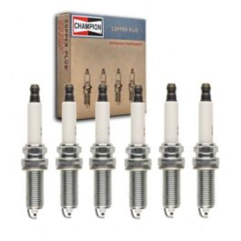 6 pc Champion Copper Plus Spark Plugs for 2012-2013 Infiniti M35h 3.5L V6
