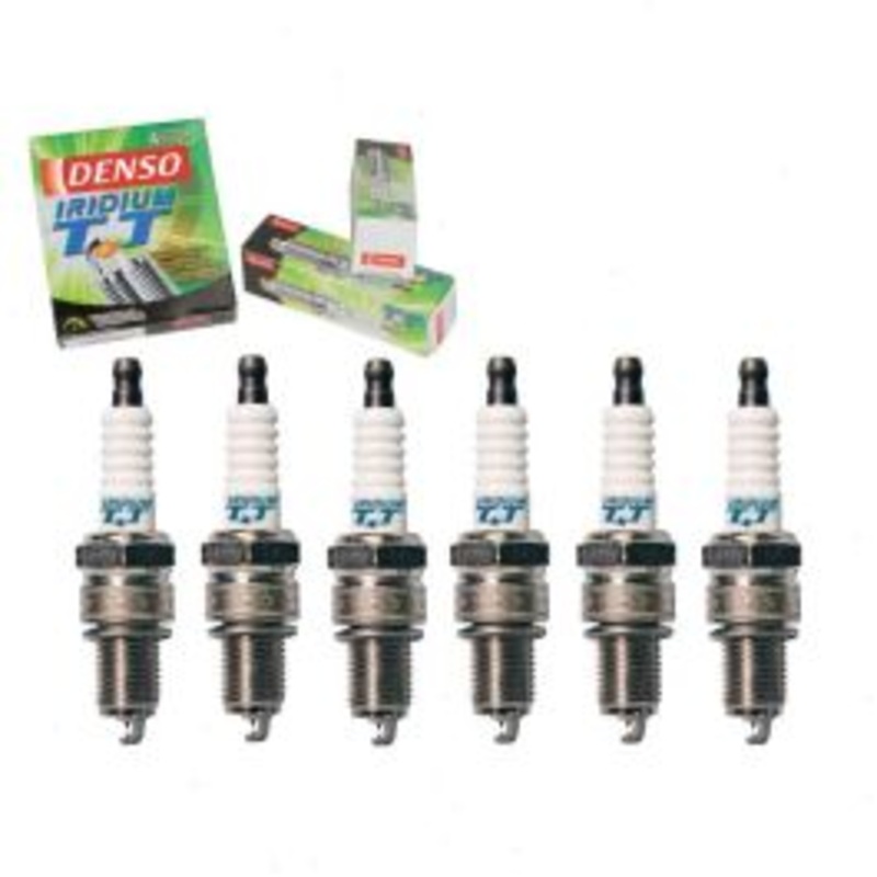6 pc DENSO Iridium TT Spark Plugs for 1974-1977 Jeep J10 4.2L L6