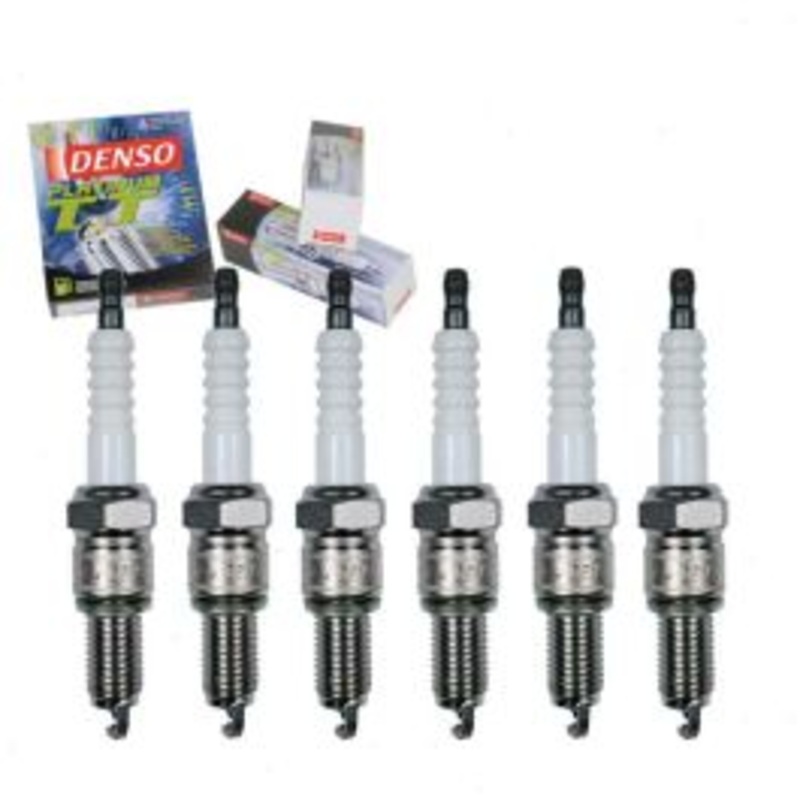 6 pc DENSO Platinum TT Spark Plugs for 1966-1969 Oldsmobile F85 4.1L L6