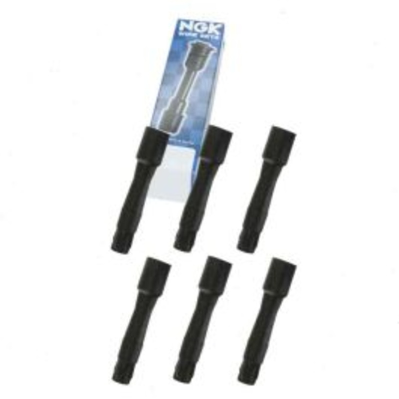 6 pc NGK Ignition Coil Boots for 1996-2000 BMW 328i 2.8L L6