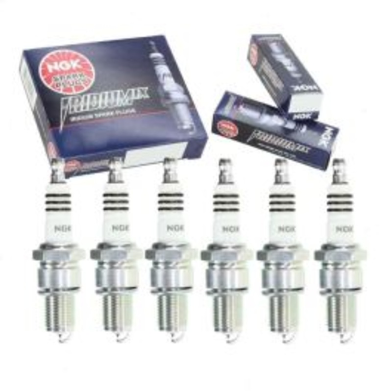 6 pc NGK Iridium IX 6637 BPR6EIX Spark Plugs