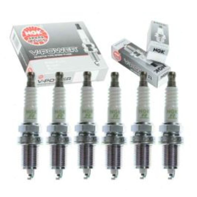 6 pc NGK V-Power Spark Plugs for 1997-2003 Dodge Dakota 3.9L V6
