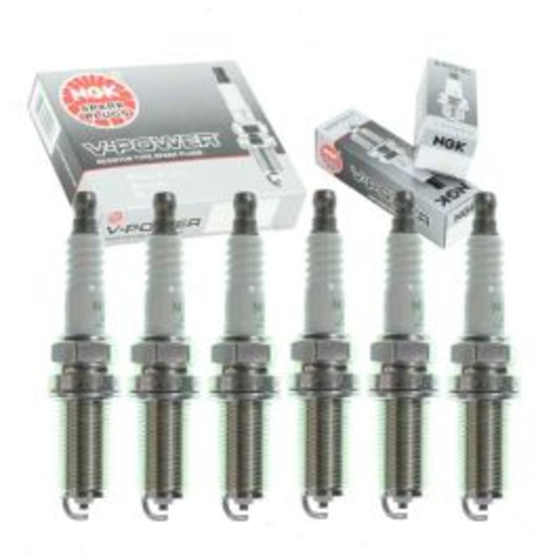 6 pc NGK V-Power Spark Plugs for 2001-2004 Subaru Outback 3.0L H6