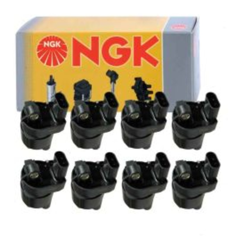 8 pc NGK Ignition Coils for 2008-2014 GMC Savana 1500 5.3L V8