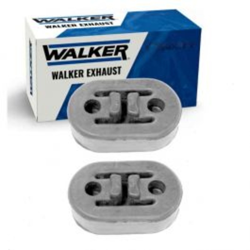2 pc Walker Converter Rear Exhaust System Insulators for 2003-2009 Ford Focus 2.0L 2.3L L4