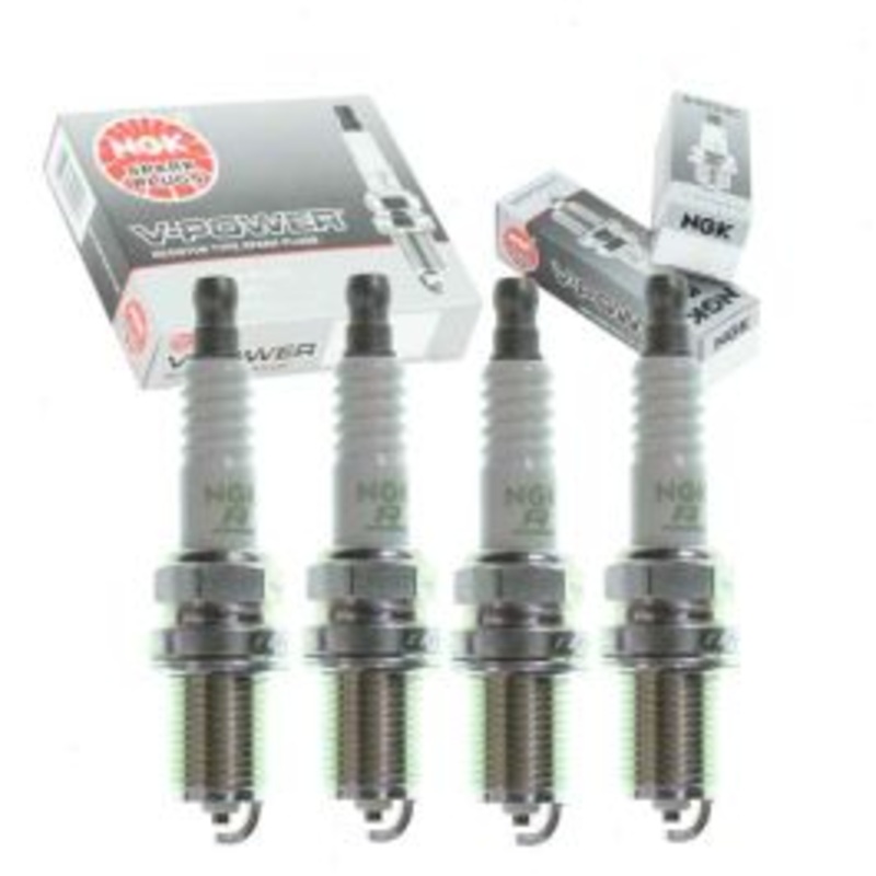 4 pc NGK V-Power Spark Plugs for 2007-2009 Suzuki SX4 2.0L L4
