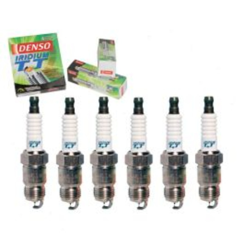 6 pc DENSO Iridium TT Spark Plugs for 1983-1991 GMC S15 Jimmy 2.8L 4.3L V6