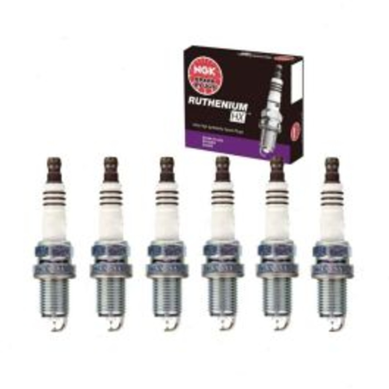 6 pc NGK Ruthenium HX Spark Plugs for 2007-2008 Dodge Nitro 3.7L V6