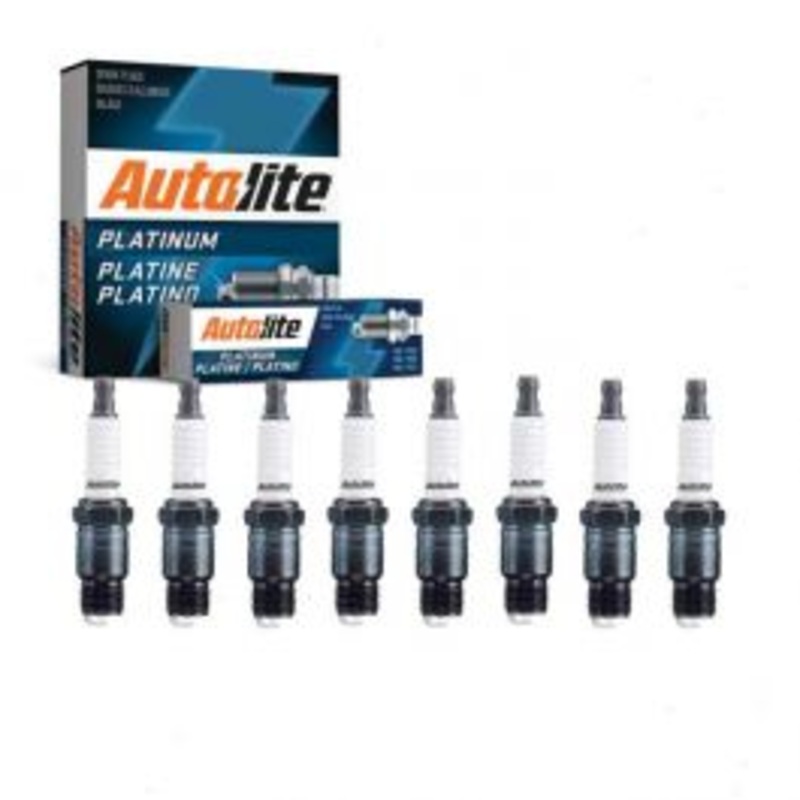 8 pc Autolite Platinum Spark Plug for 1975-1978 GMC K25 Suburban 5.0L 5.7L