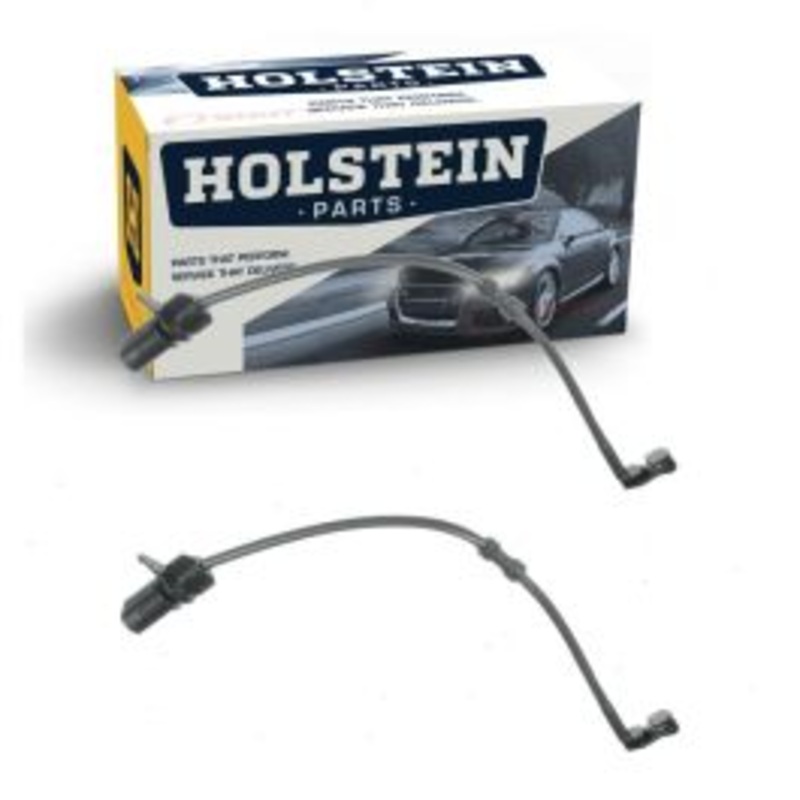2 pc Holstein Front Disc Brake Pad Wear Sensors for 2013-2016 Audi S8