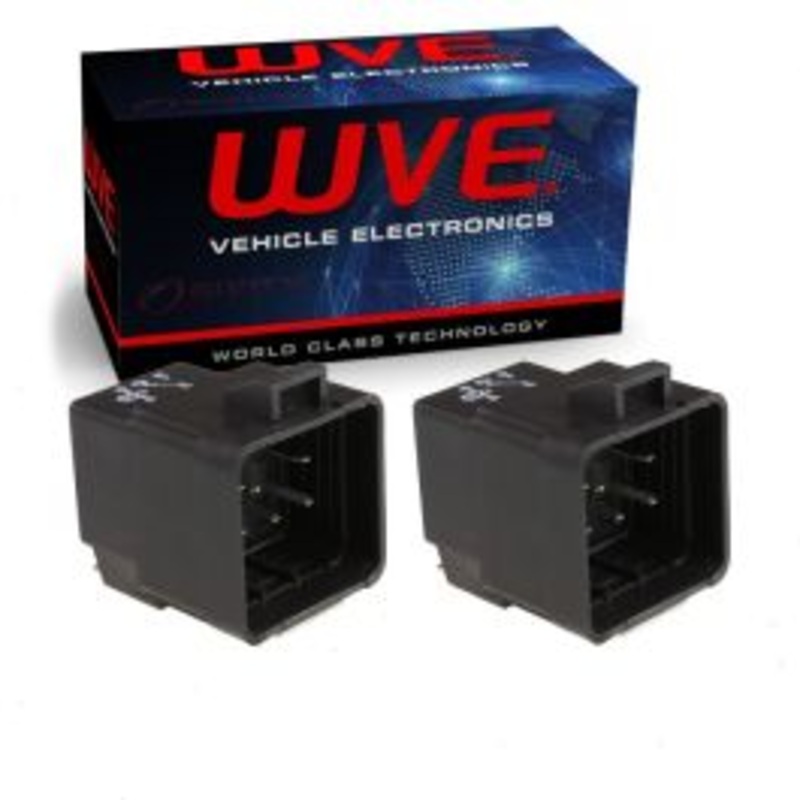 2 pc Wells WVE AC Compressor Control Relay for 2013 Cadillac Escalade ESV