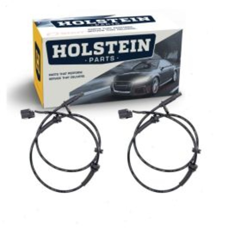 2 pc Holstein Front ABS Wheel Speed Sensors for 2015 Nissan Pathfinder