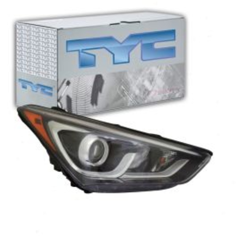TYC Right Headlight Assembly for 2017-2018 Hyundai Santa Fe Sport