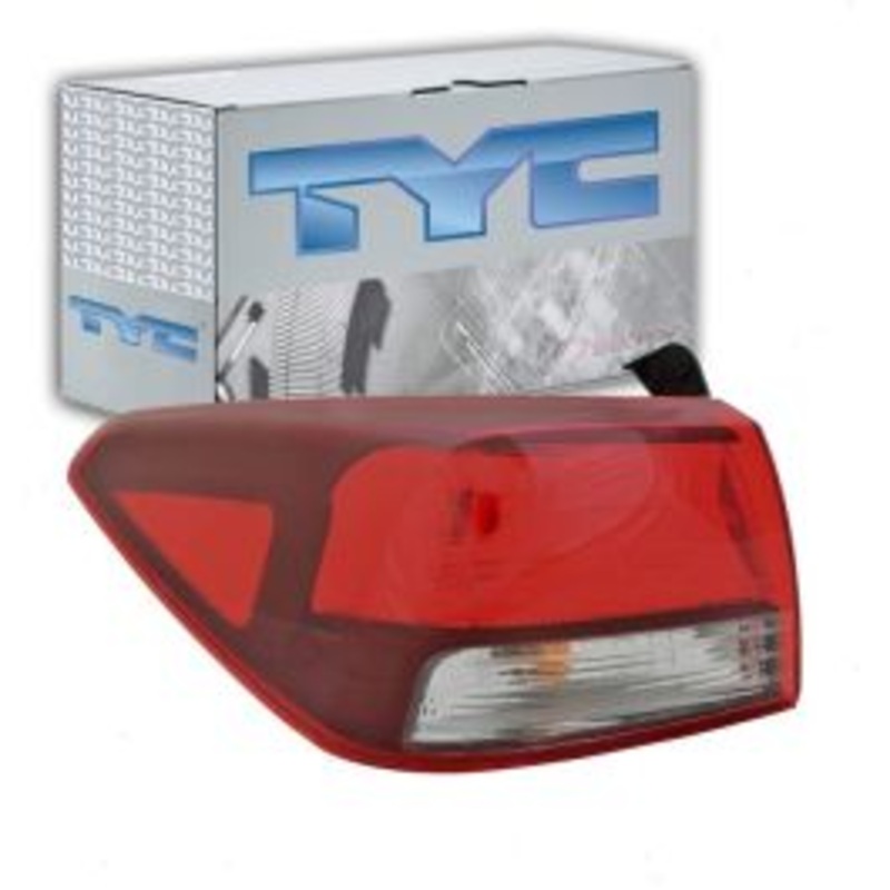 TYC Left Outer Tail Light Assembly for 2018-2020 Kia Rio