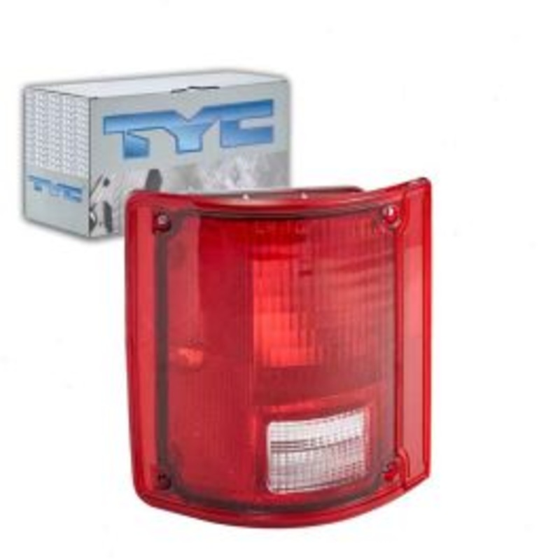 TYC Left Tail Light Lens for 1987-1991 GMC R1500 Suburban