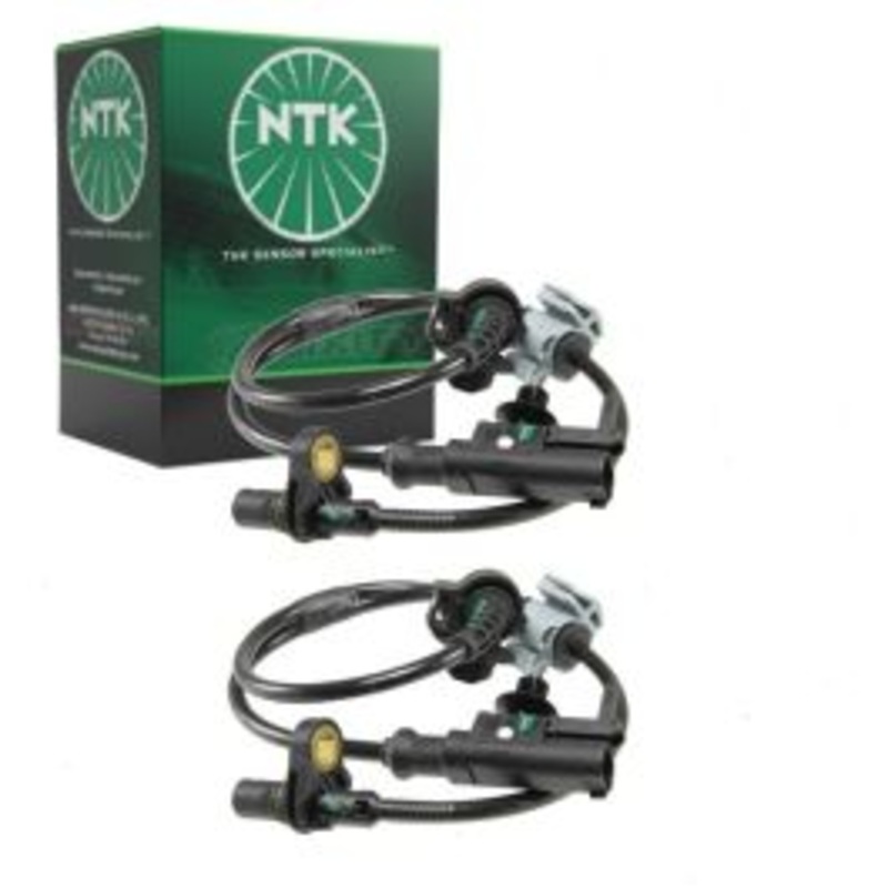 2 pc NTK Front ABS Wheel Speed Sensors for 2007-2013 Chevrolet Cheyenne